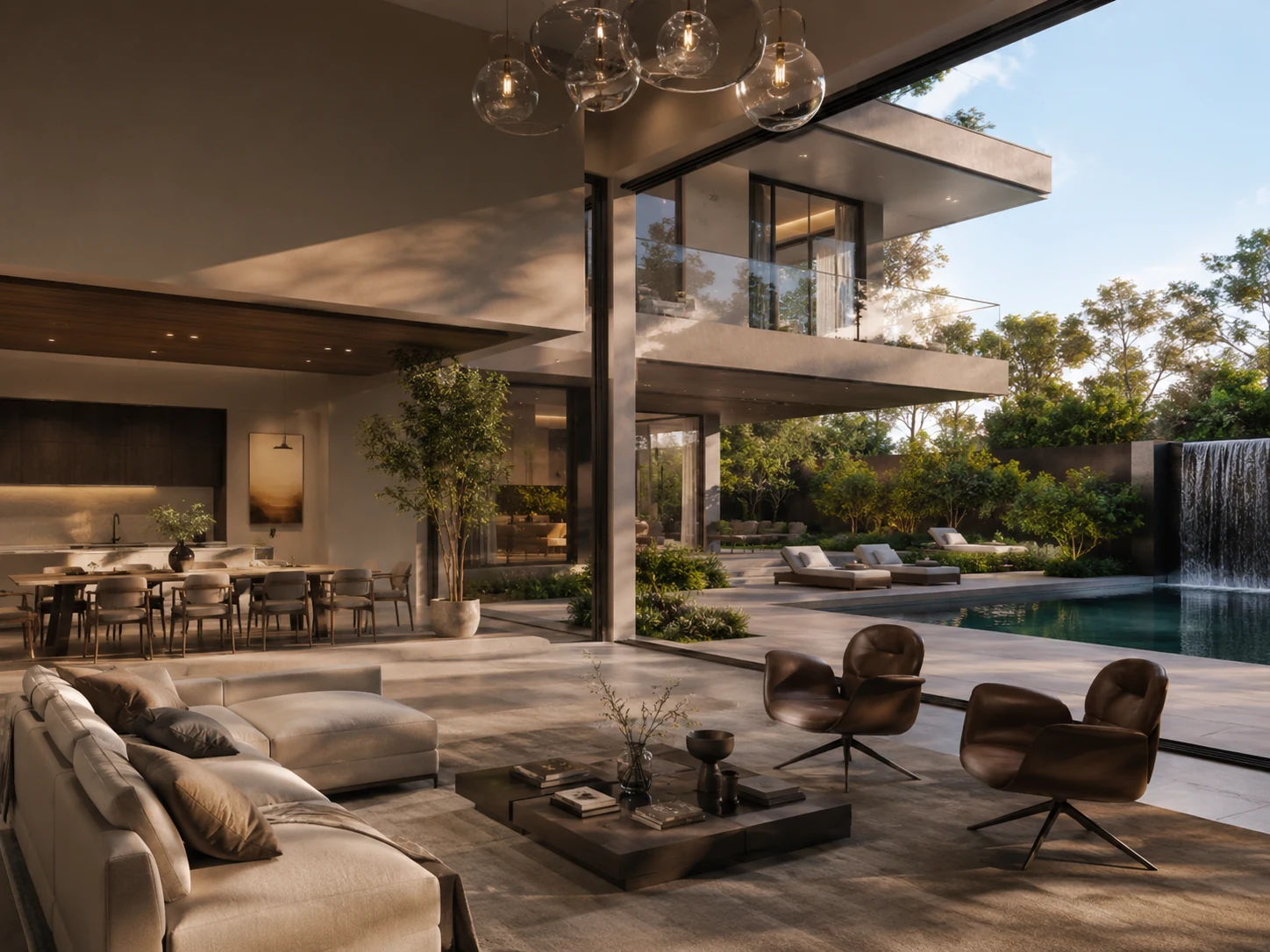 High-end architectural visualization example