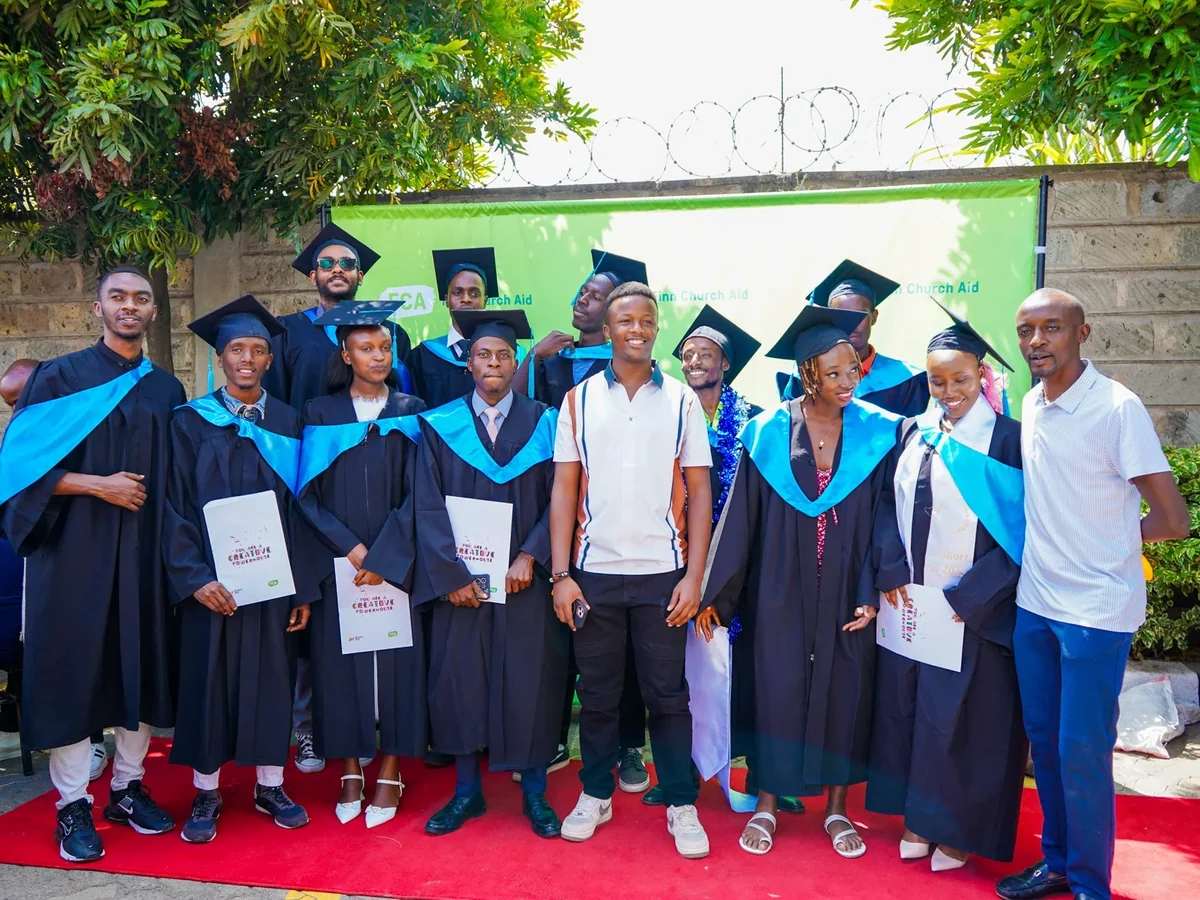 Animation training group photo